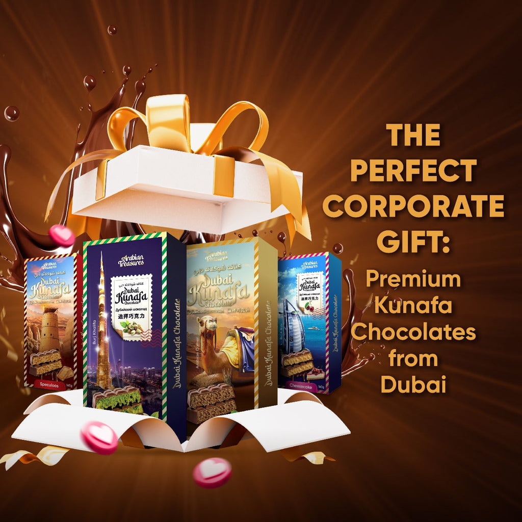 The Perfect Corporate Gift: Premium Kunafa Chocolates from Dubai