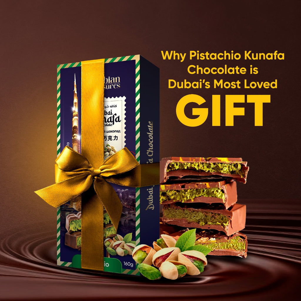 Why Pistachio Kunafa Chocolate is Dubai’s Most Loved Gift
