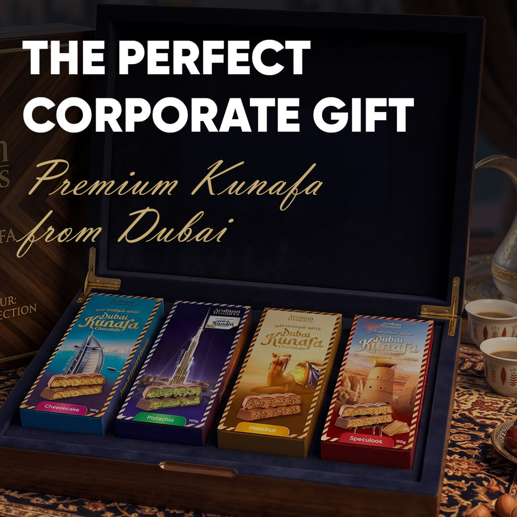 The Perfect Corporate Gift: Premium Kunafa Chocolates from Dubai