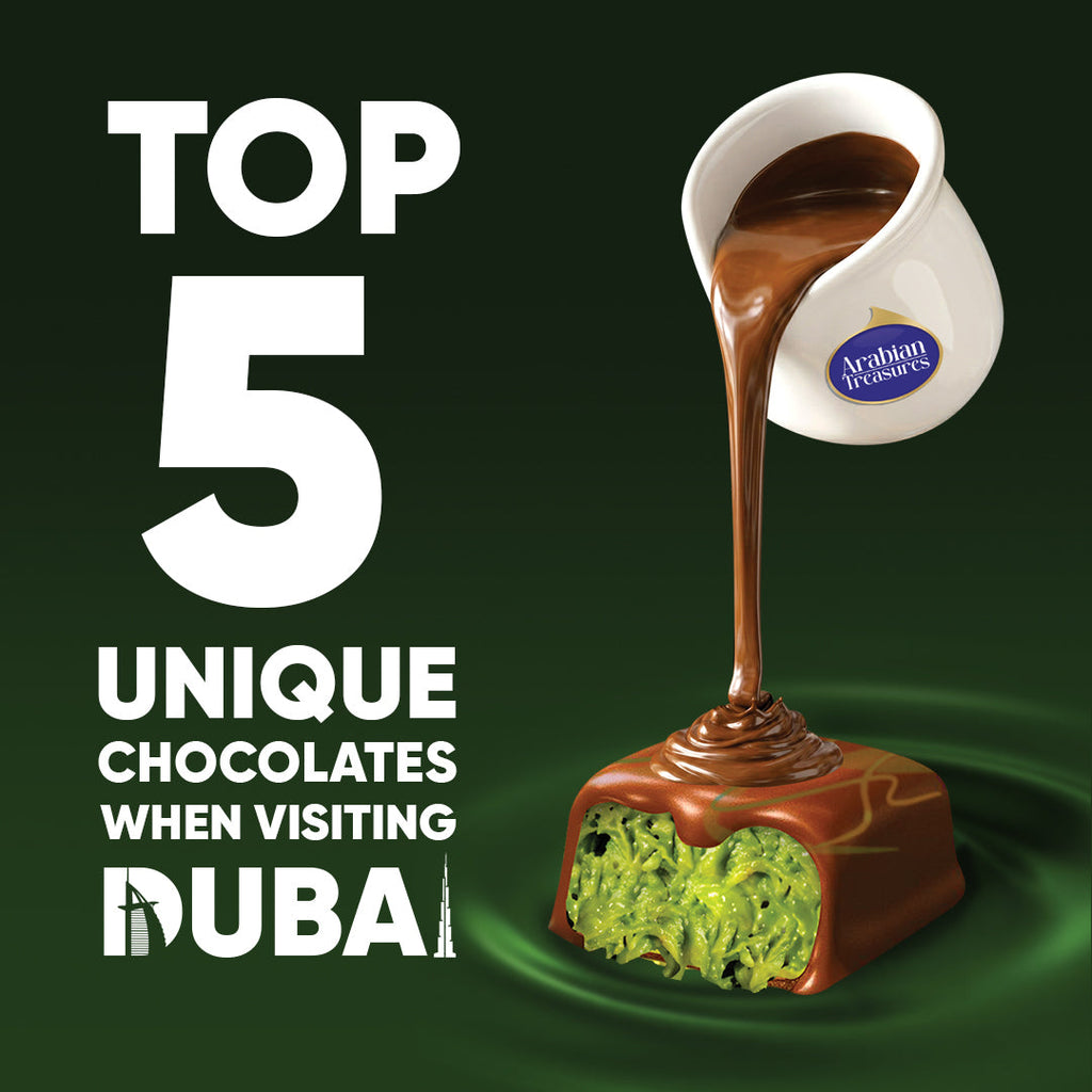 Top 5 Unique Chocolates to Try When Visiting Dubai